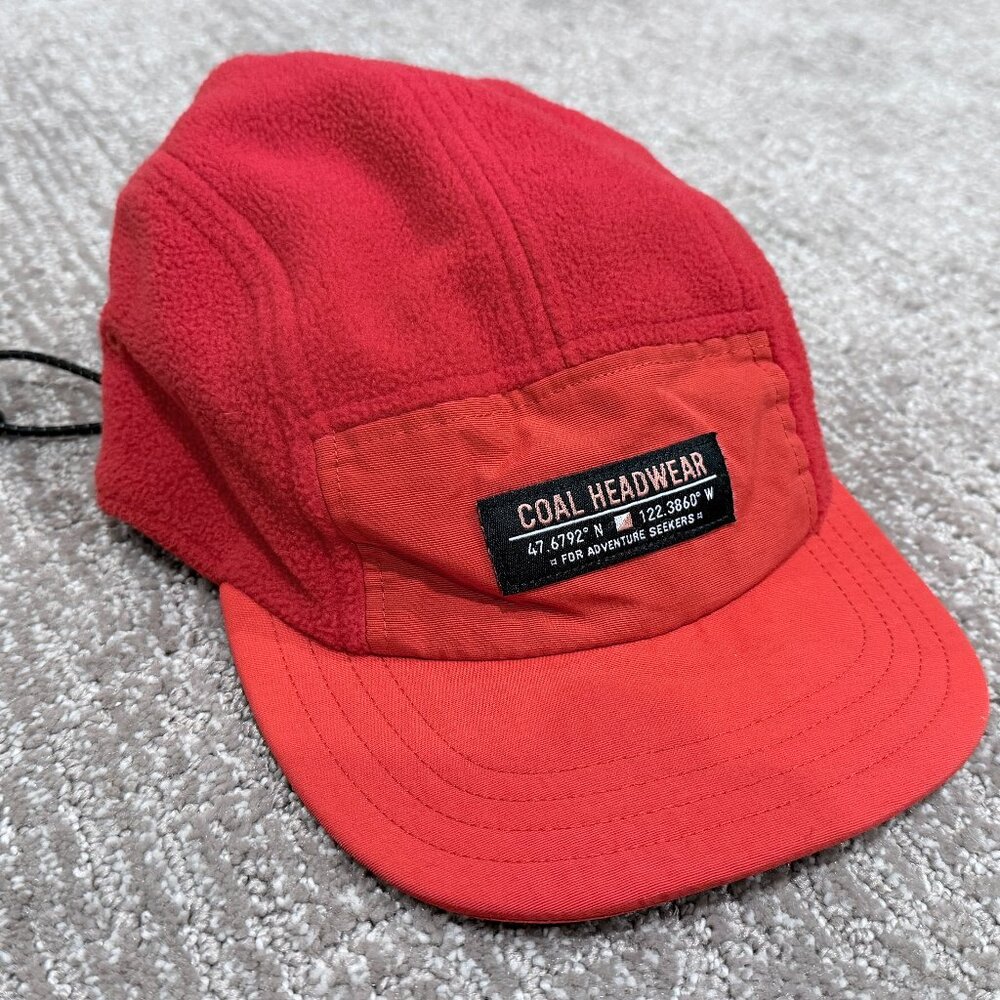 Coal Headwear Red Fleece Cap - OS
